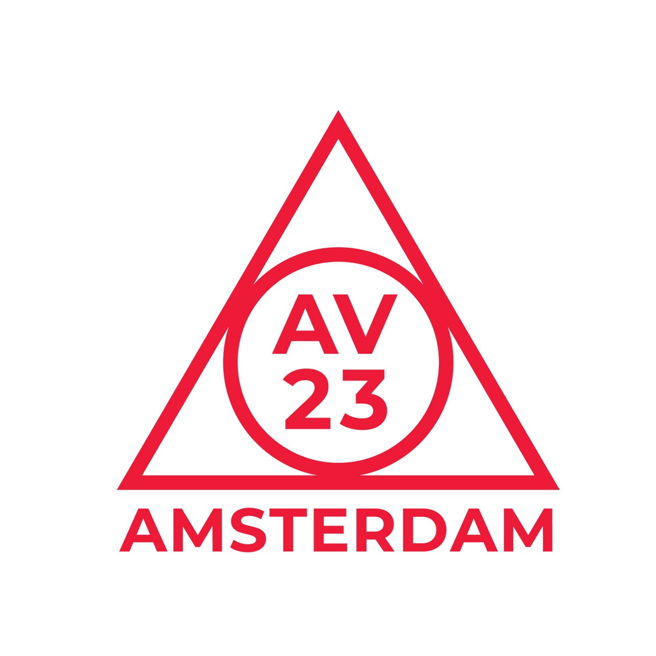 Logo van atletiekvereniging AV ’23.